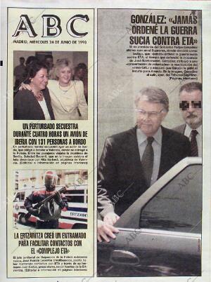 ABC MADRID 24-06-1998 página 1