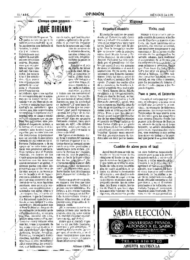 ABC MADRID 24-06-1998 página 18
