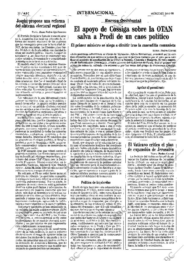 ABC MADRID 24-06-1998 página 32