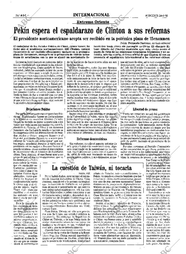 ABC MADRID 24-06-1998 página 36