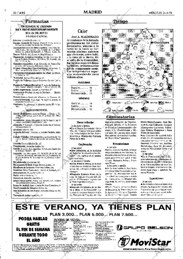 ABC MADRID 24-06-1998 página 82