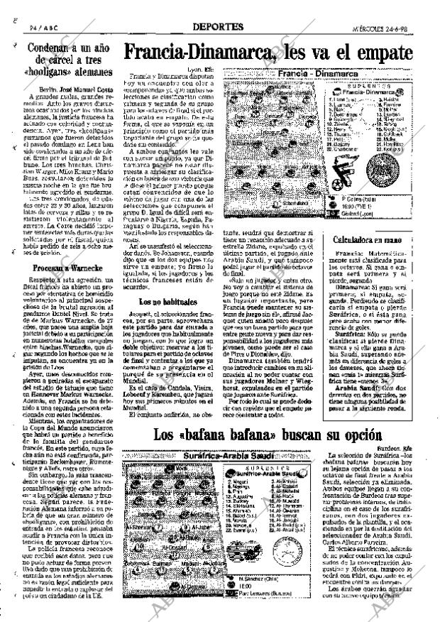 ABC MADRID 24-06-1998 página 94