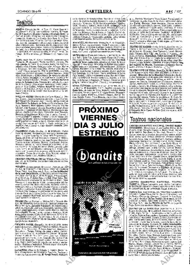 ABC MADRID 28-06-1998 página 107