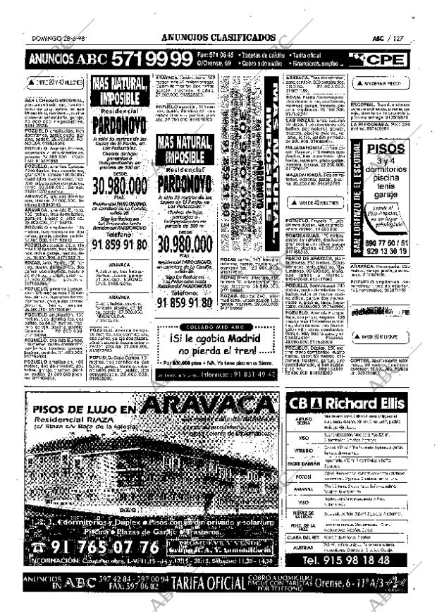 ABC MADRID 28-06-1998 página 127