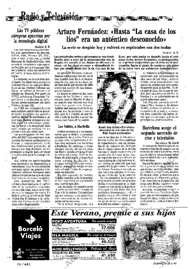 ABC MADRID 28-06-1998 página 154