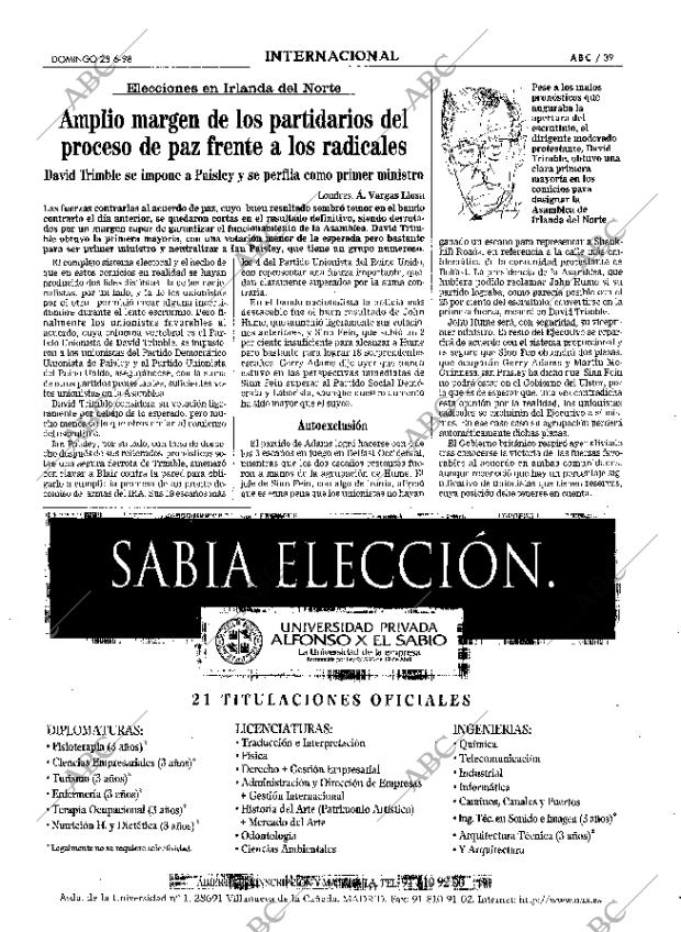 ABC MADRID 28-06-1998 página 39