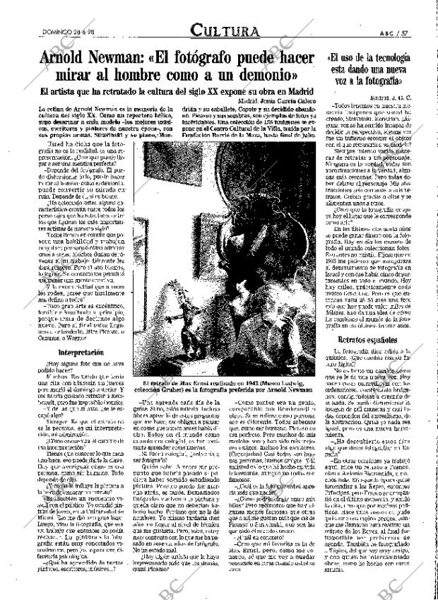 ABC MADRID 28-06-1998 página 57