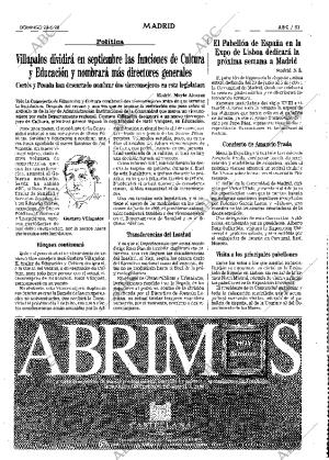 ABC MADRID 28-06-1998 página 83