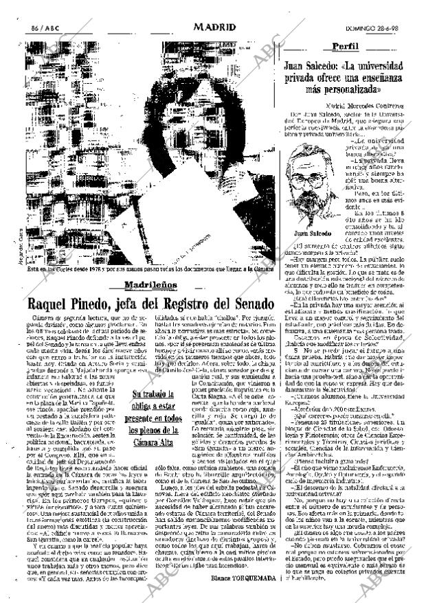 ABC MADRID 28-06-1998 página 86