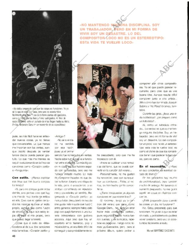 BLANCO Y NEGRO MADRID 28-06-1998 página 46
