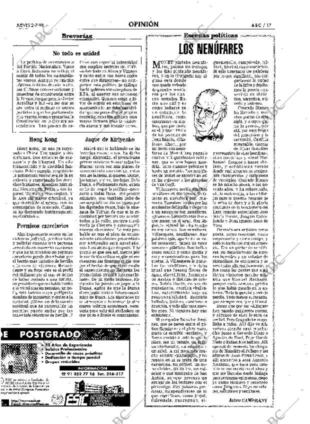 ABC MADRID 02-07-1998 página 17