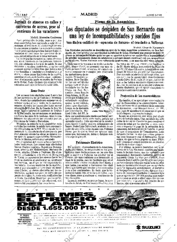 ABC MADRID 02-07-1998 página 70