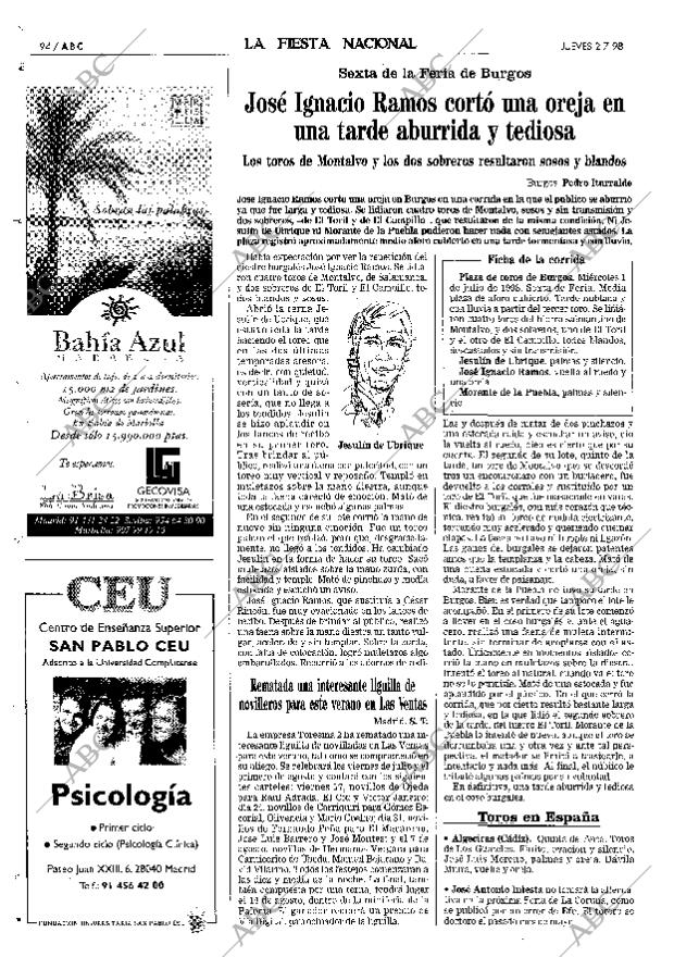 ABC MADRID 02-07-1998 página 94