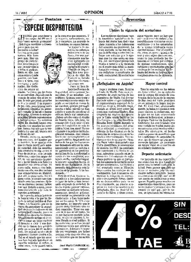 ABC MADRID 04-07-1998 página 16