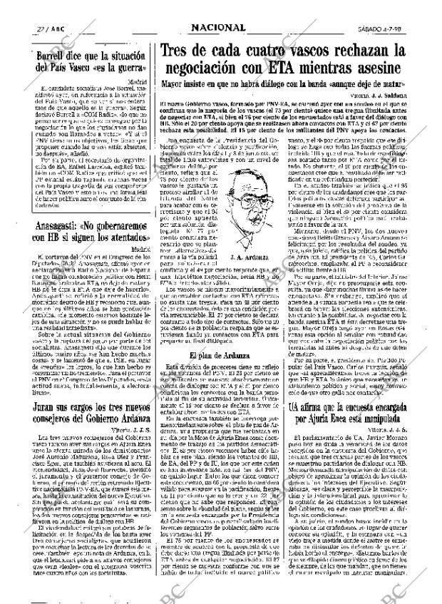 ABC MADRID 04-07-1998 página 22