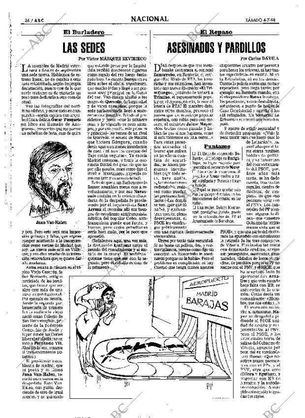 ABC MADRID 04-07-1998 página 26