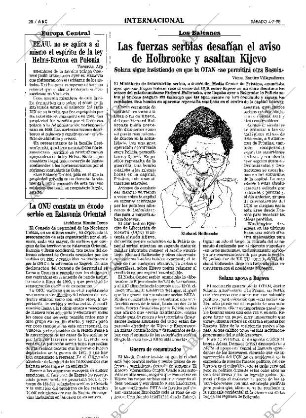 ABC MADRID 04-07-1998 página 28