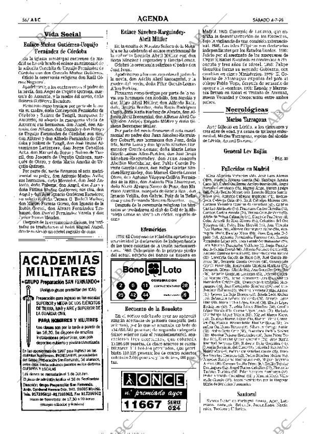 ABC MADRID 04-07-1998 página 56