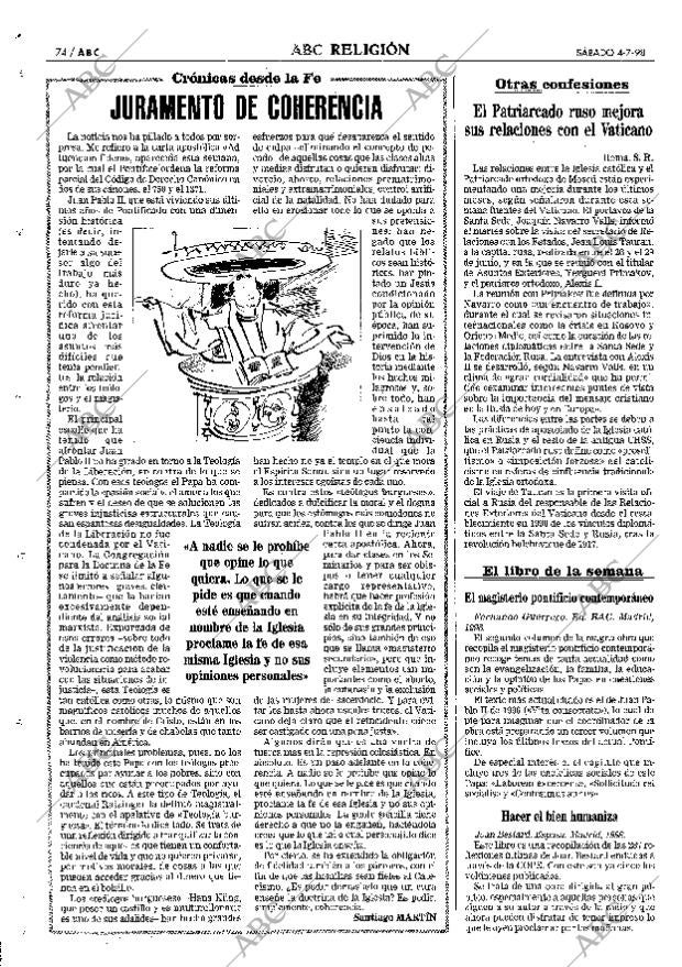 ABC MADRID 04-07-1998 página 74