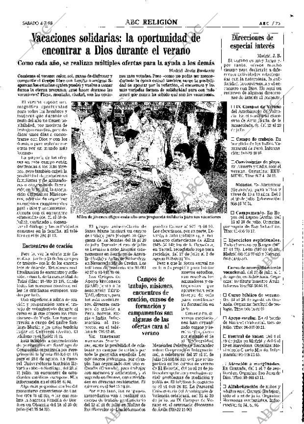 ABC MADRID 04-07-1998 página 75