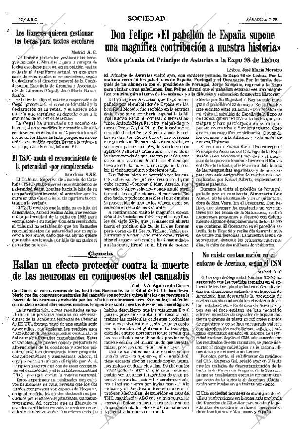 ABC MADRID 04-07-1998 página 80