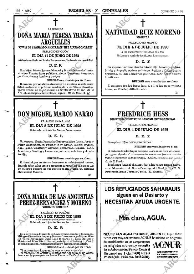 ABC MADRID 05-07-1998 página 118