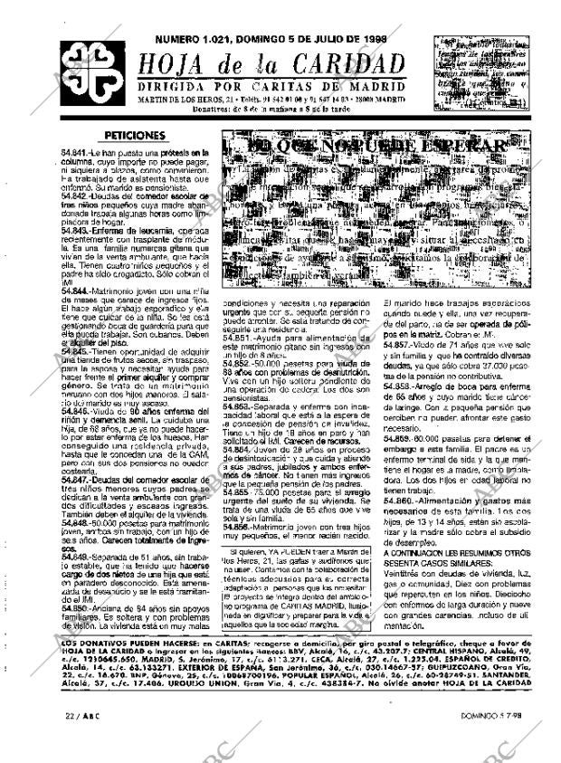 ABC MADRID 05-07-1998 página 22