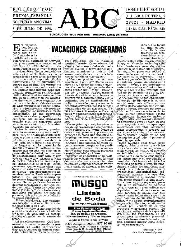ABC MADRID 05-07-1998 página 3