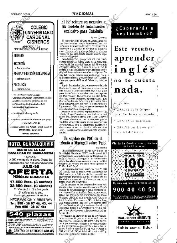 ABC MADRID 05-07-1998 página 39
