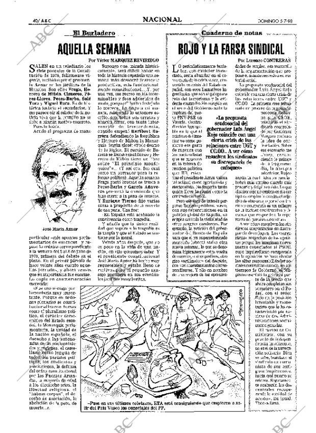 ABC MADRID 05-07-1998 página 40