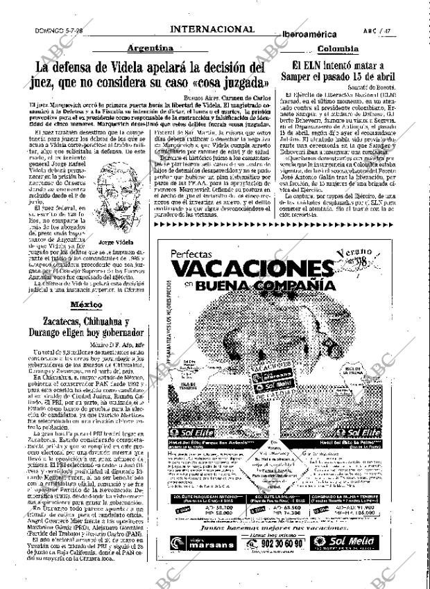ABC MADRID 05-07-1998 página 47