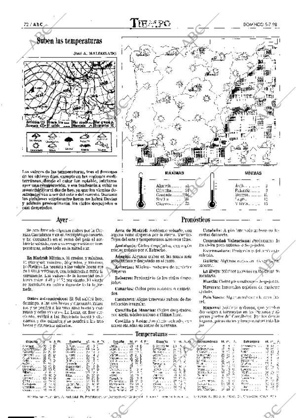 ABC MADRID 05-07-1998 página 72