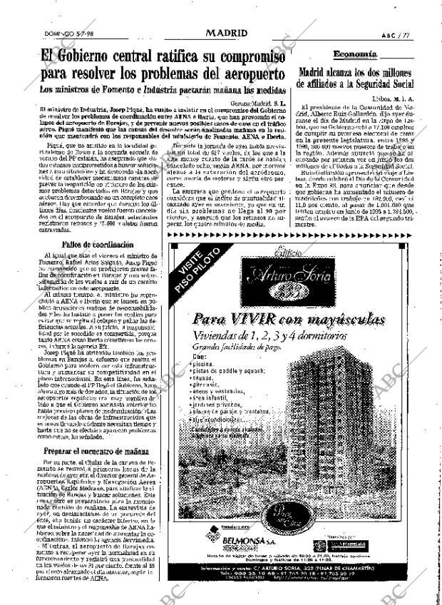 ABC MADRID 05-07-1998 página 77