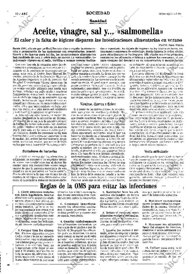 ABC MADRID 05-07-1998 página 92