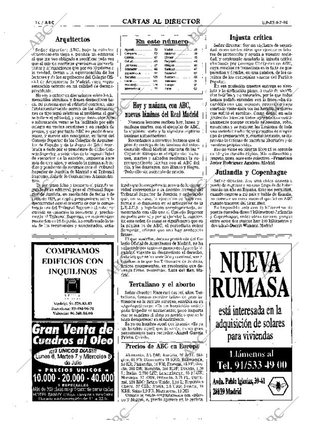 ABC MADRID 06-07-1998 página 14