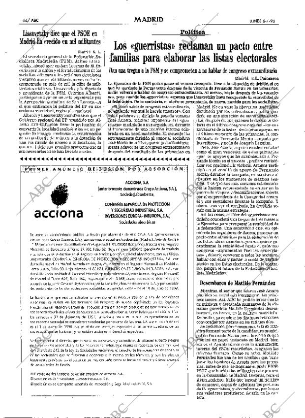 ABC MADRID 06-07-1998 página 64