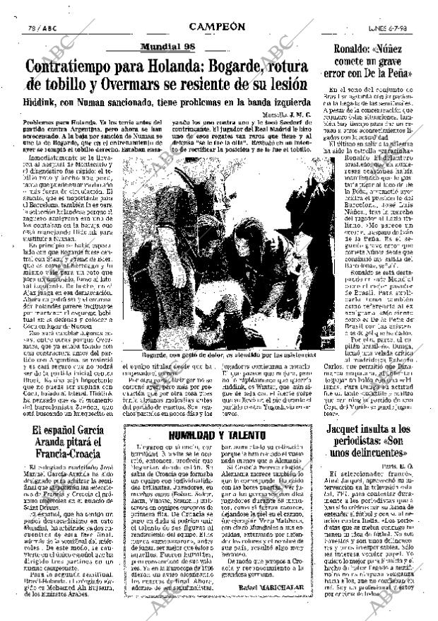 ABC MADRID 06-07-1998 página 78