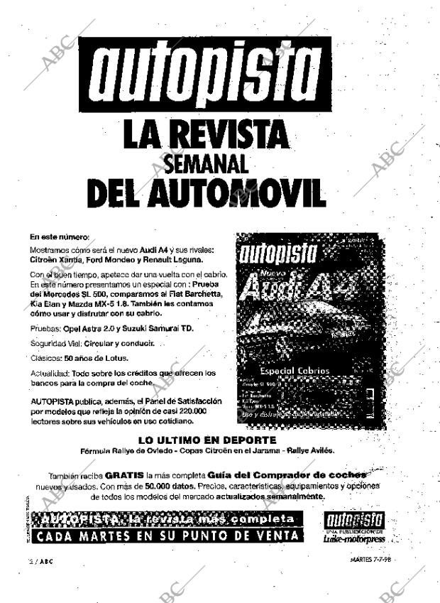 ABC MADRID 07-07-1998 página 2