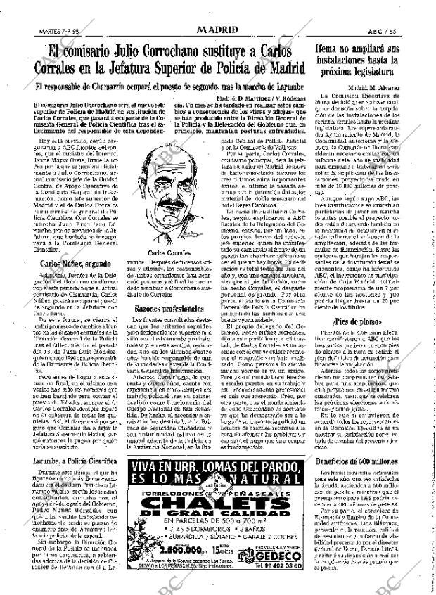 ABC MADRID 07-07-1998 página 65