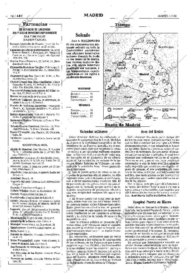 ABC MADRID 07-07-1998 página 74