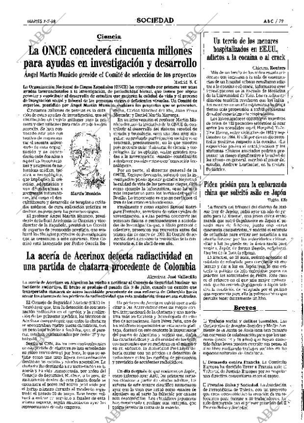 ABC MADRID 07-07-1998 página 79