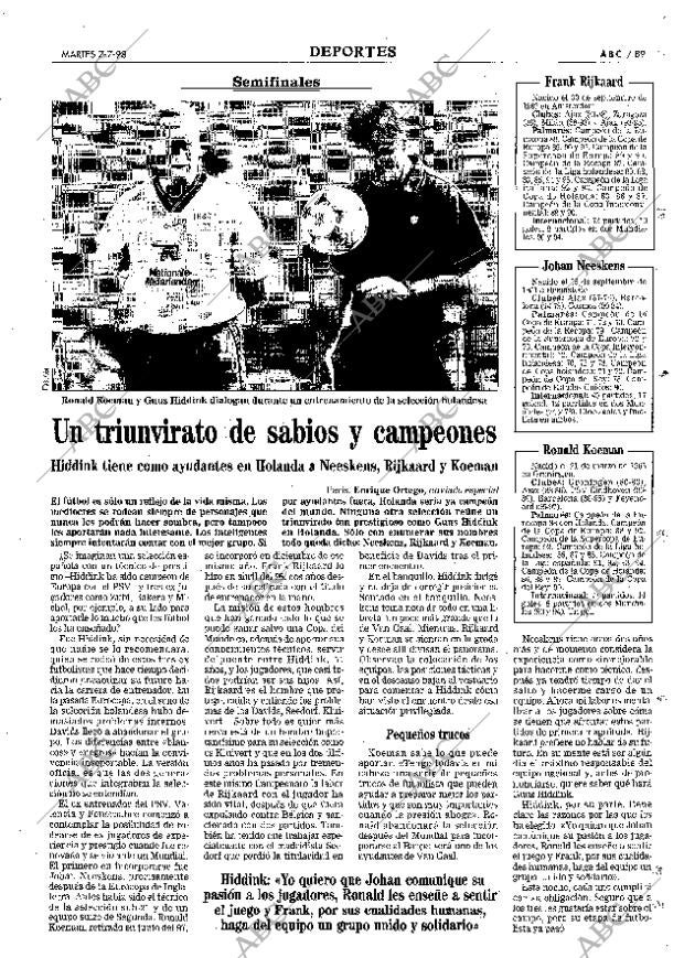 ABC MADRID 07-07-1998 página 89