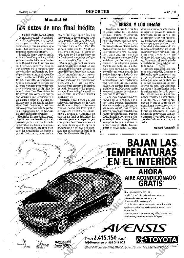 ABC MADRID 07-07-1998 página 91