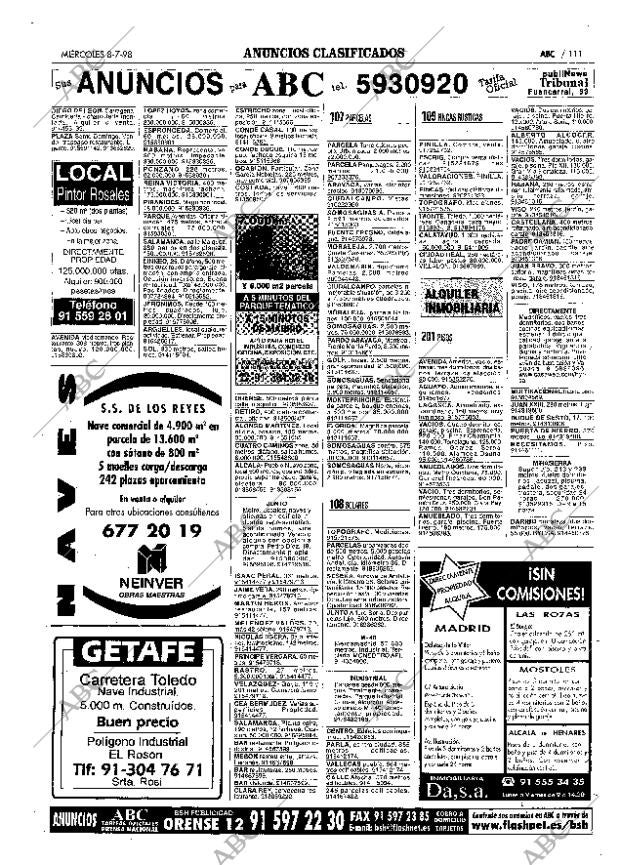 ABC MADRID 08-07-1998 página 111
