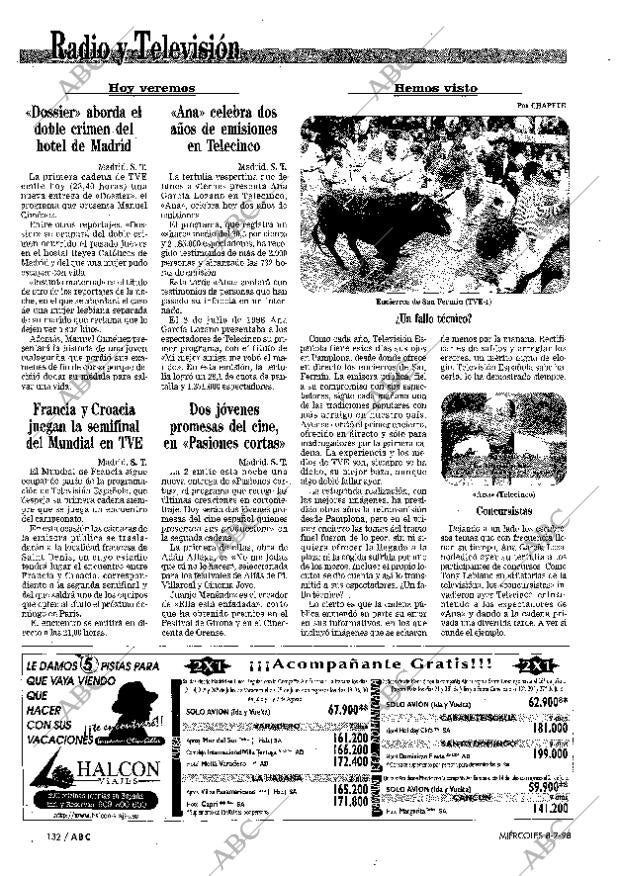 ABC MADRID 08-07-1998 página 132