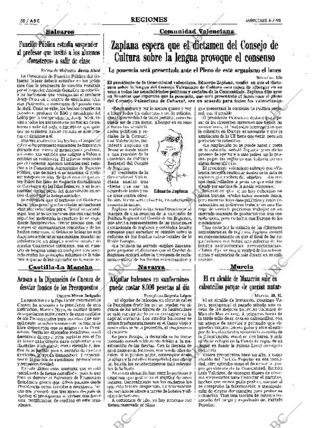ABC MADRID 08-07-1998 página 58