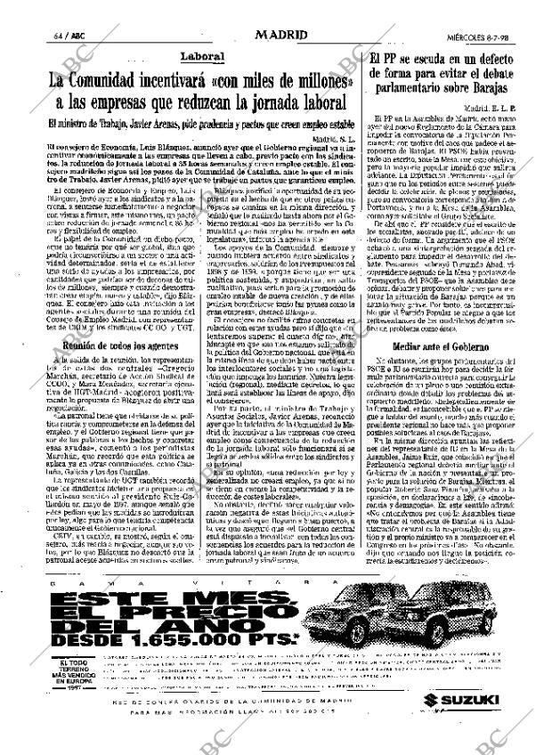 ABC MADRID 08-07-1998 página 64
