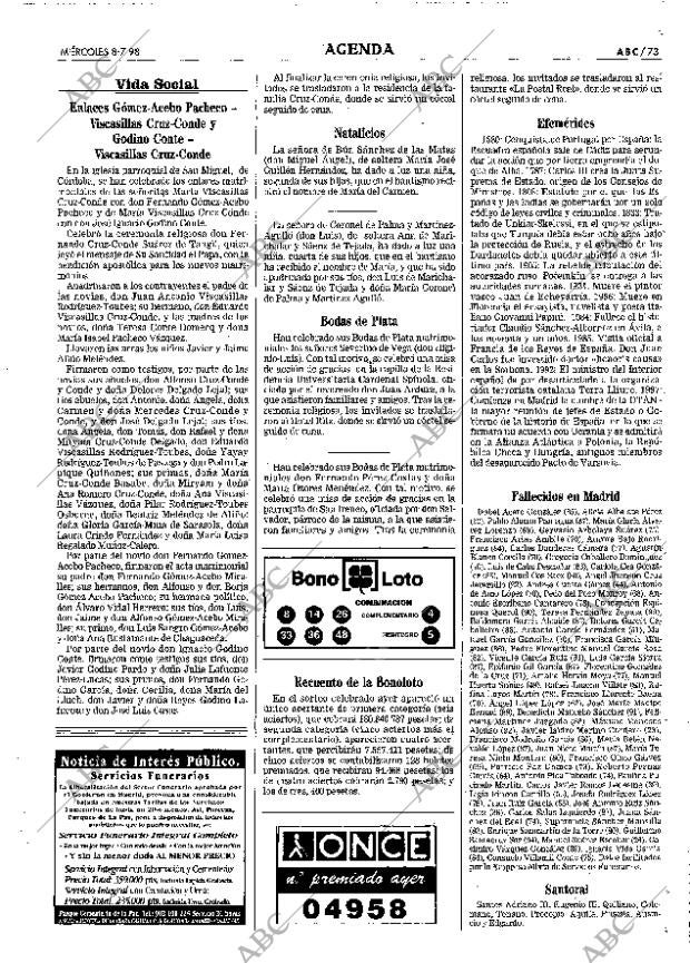 ABC MADRID 08-07-1998 página 73