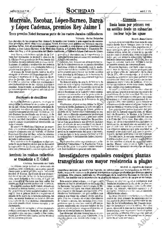 ABC MADRID 08-07-1998 página 75