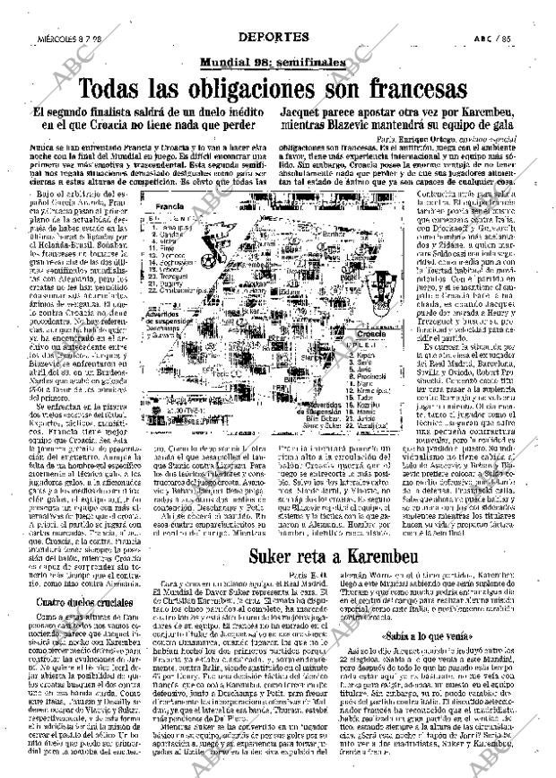 ABC MADRID 08-07-1998 página 85